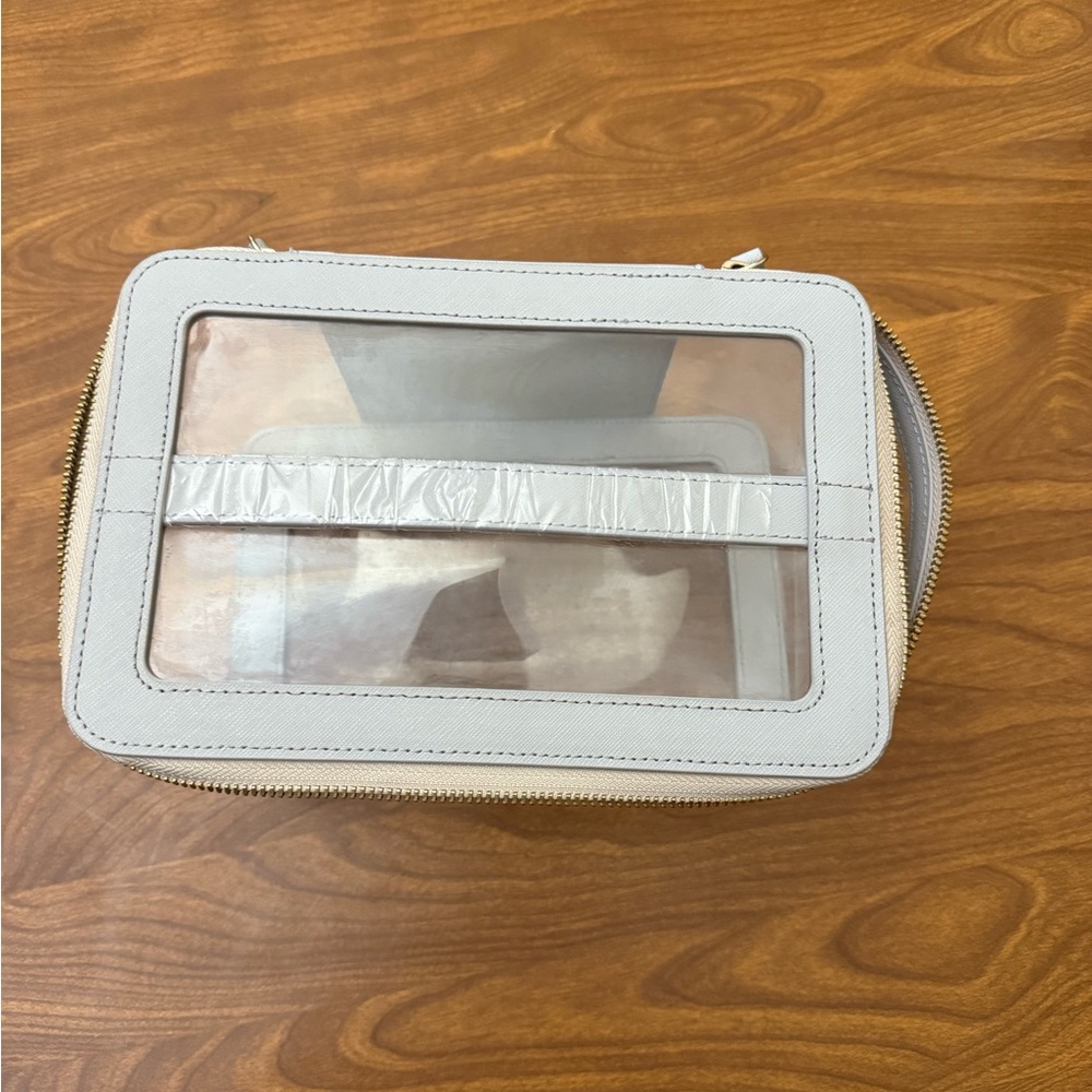 Truffle Clear and Gray Women's Tote Bag - Picture 6 of 6